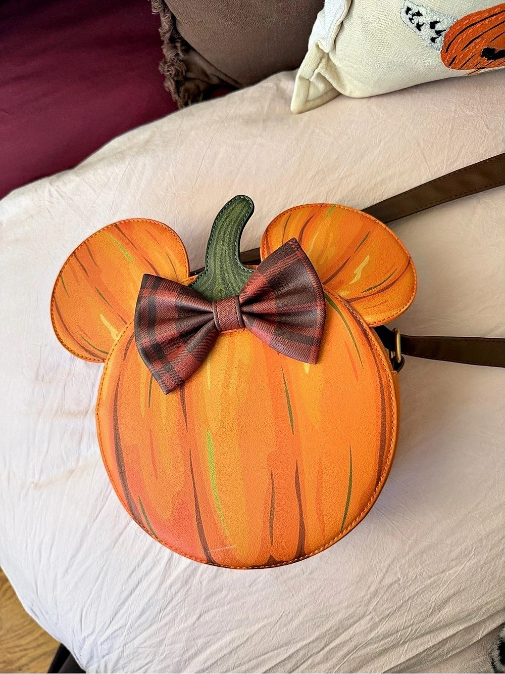 Loungefly Disney Pumpkin Crossbody Bag